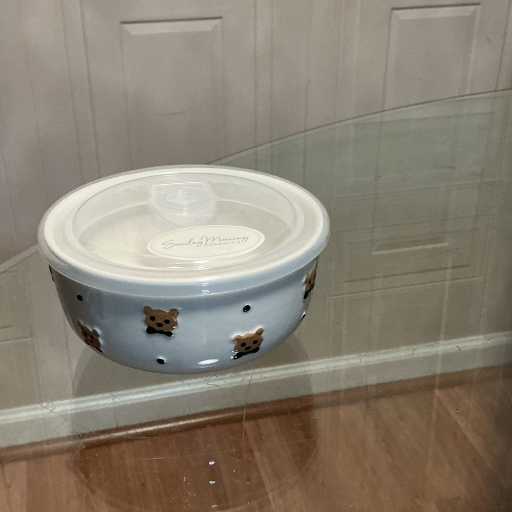 Sunday M. Collection Bowl With Lid Microwave Safe Dial Vent To Open Bpa Free 5”